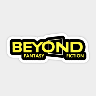 Beyond Fantasy Fiction Sticker